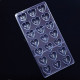 2 Layer Heart Shape Polycarbonate Chocolate Mould