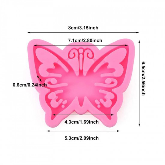 3D Butterfly Silicone Mould