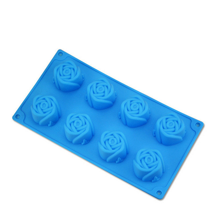 3PCS PURPLE + Blue + Pink 8-Cavity Rectangle Silicone Mould Making Cakes  $22.18 - PicClick AU