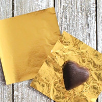 Gold Chocolate Foil Wrapper - Small