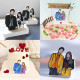 Engraved Couple Photo Frame Silicone Mould