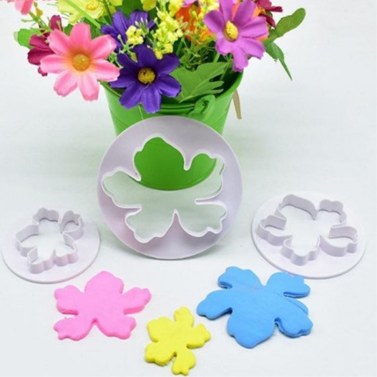 Hawaiian Flower Hibiscus Shape Fondant Cutter