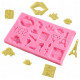 I Love Paris Theme Silicone Mould