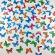 Mix Small Size Butterfly Wafer WPC 06 (40 Pcs) - Tastycrafts Economy pack