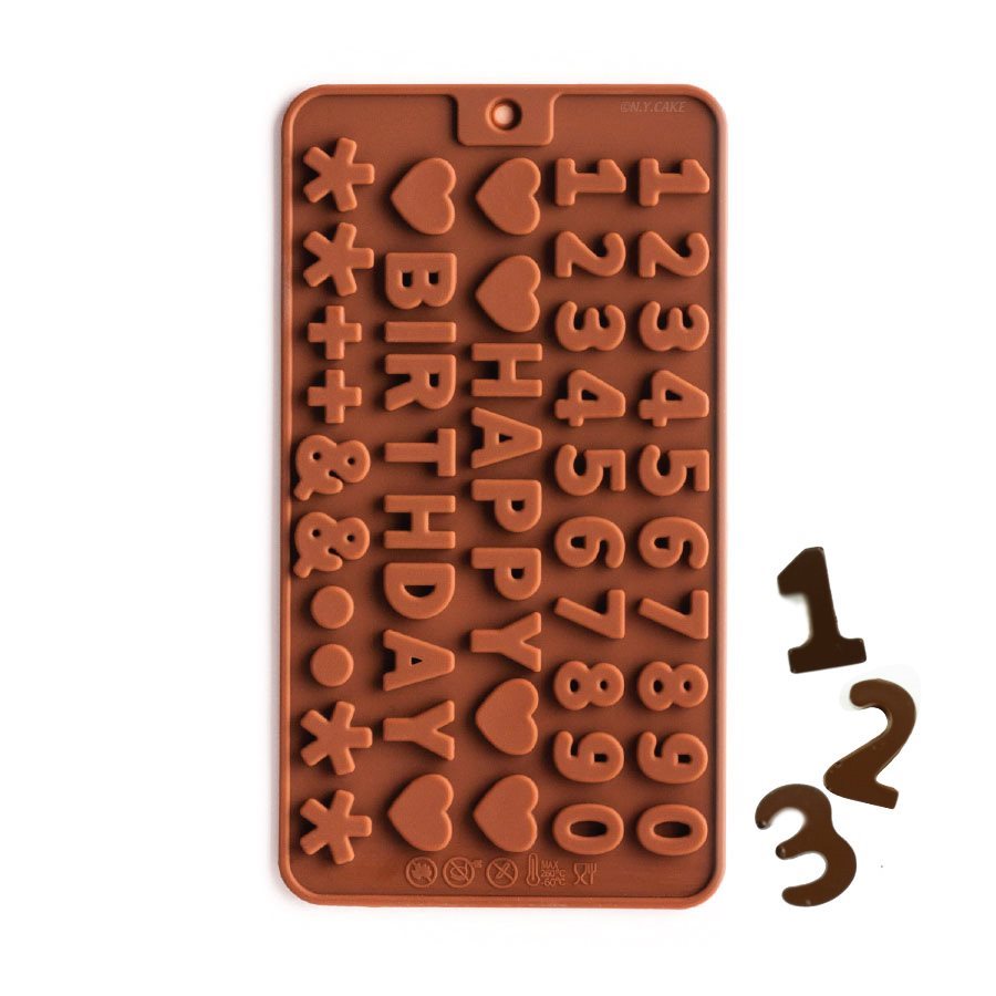 Chocolate Mold: Letters