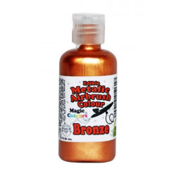 Bronze Metallic Airbrush Colour (55 Ml) - Magic Colours