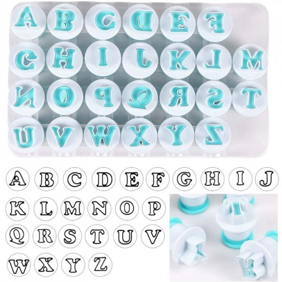 Upper Case Alphabets Cookie Cutter