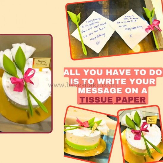 Artificial Flower Bud For Hidden Message On Cake 1 Piece