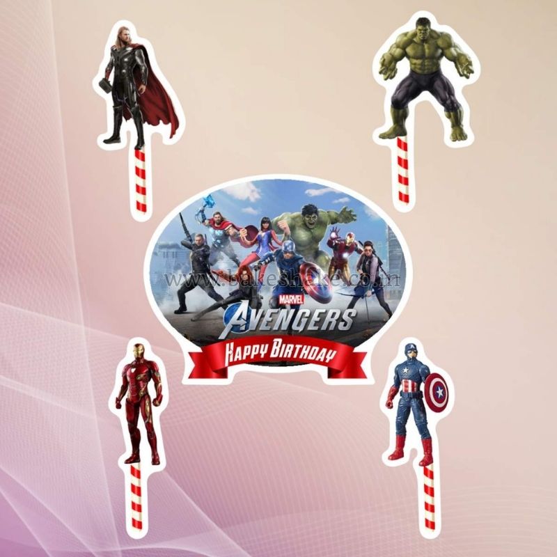 Clip Art Avengers Desenho Png - Avengers Printable Cake Toppers,  Transparent Png , Transparent Png Image - PNGitem