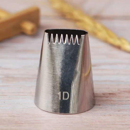 Basket Weave Icing Nozzle Tip - 1D