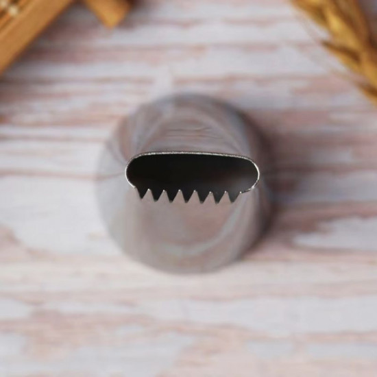 Basket Weave Icing Nozzle Tip - 1D