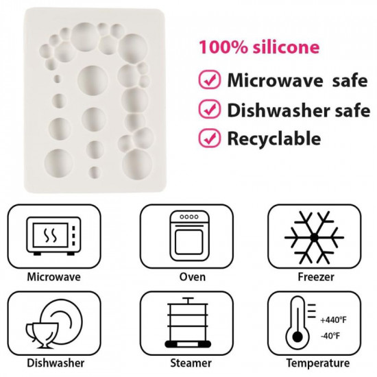 Bubble Arch Multi Balls Fondant Mould