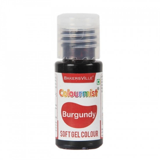 Burgundy Soft Gel Colour - Colourmist (20 gm)