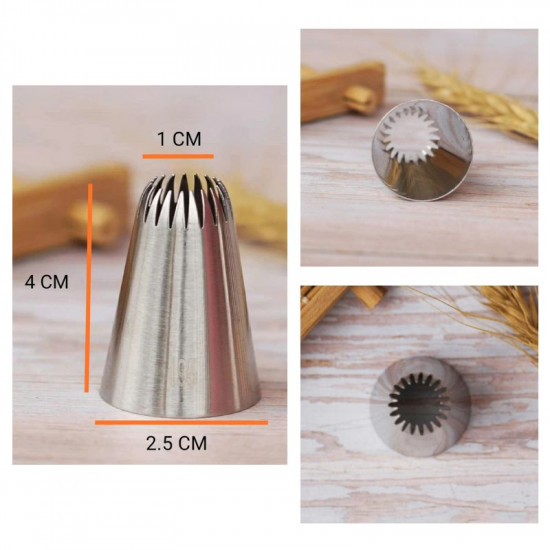 Cake Decorating Icing Nozzle Tip - 195