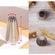 Cake Decorating Icing Nozzle Tip - 6B