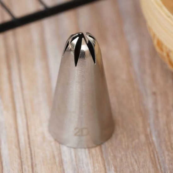 Cake Decorating Icing Nozzle Tip - 2D