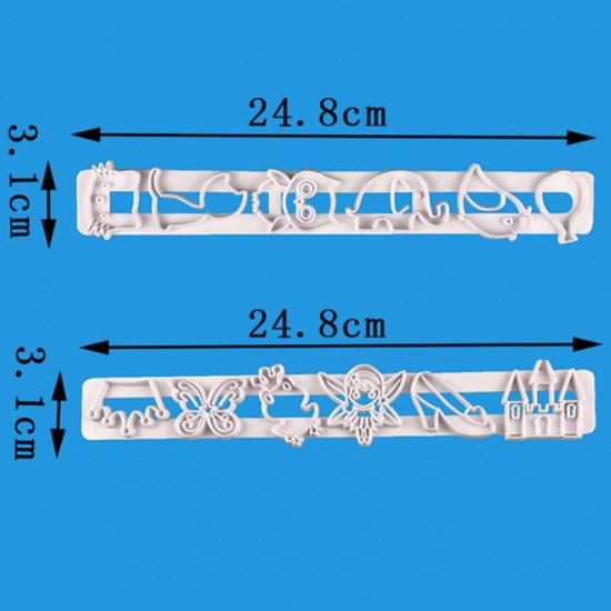 Child Play Theme Tappet Fondant Cutter