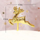 Christmas Decoration Reindeer Cake Topper Style 2