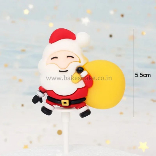 Christmas Decoration Santa Claus Cake Topper Style 1