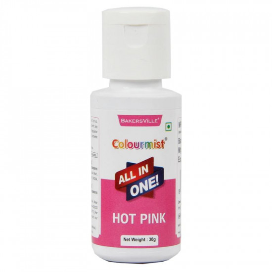 Hot Pink All In One Food Colour - Colourmist