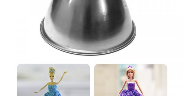 Buy ShopiMoz PACK OF 3 Small, Medium, Large- Aluminium Doll Cake Making Tin  Online at Best Prices in India - JioMart.