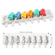 Double Heart Shape Popsicle Mould 8 Cavity