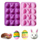 Easter Egg Bunny Silicone Chocolate Mould