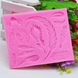 Feather Angel Wings Mix Silicone Mould