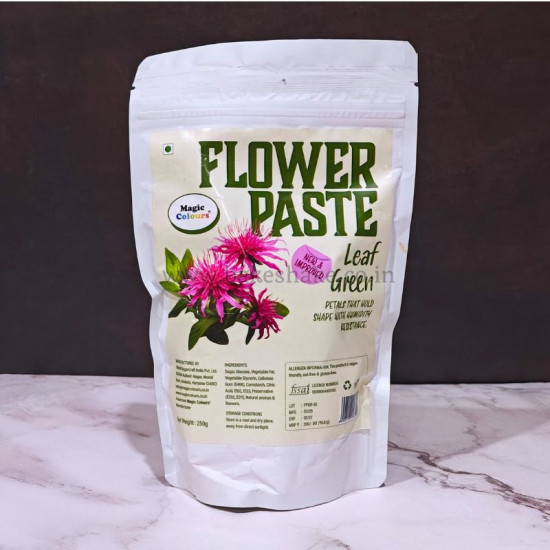 Leaf Green Flower Paste (250g) - Magic Colours