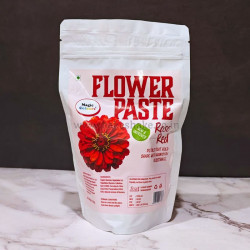 Rose  Red Flower Paste (250g) - Magic Colours