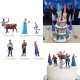 Frozen Elsa, Anna and Friends Toy Cake Toppers (Set of 6)