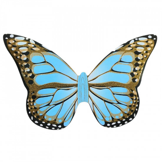 Giant Paper Butterfly Cake Topper - Blue