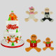 Gingerbread Man Cookie Cutter 4 Pcs