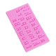 Gothic Font Lowercase Alphabet Silicone Mould