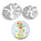 Little Palm Shape Fondant Cutters