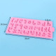 Lowercase Alphabet Silicone Chocolate Mould