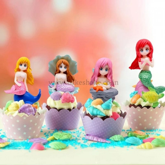 Mermaid Miniature (Set of 4)