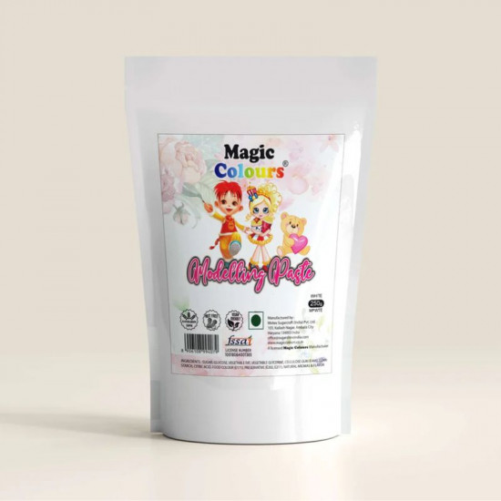 White Colour Modelling Paste (250g) - Magic Colours