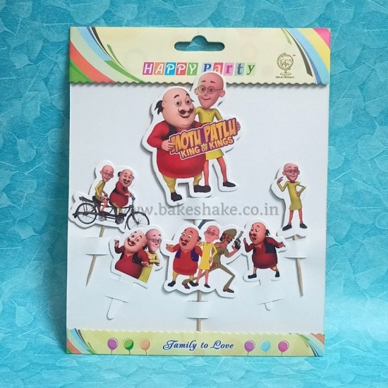 Motu Patlu Theme Paper Toppers