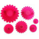 Multi Petal Daisy Gerbera Cutters Set of 6