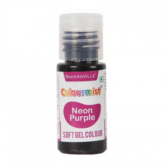 Neon Purple Soft Gel Colour - Colourmist (20 gm)