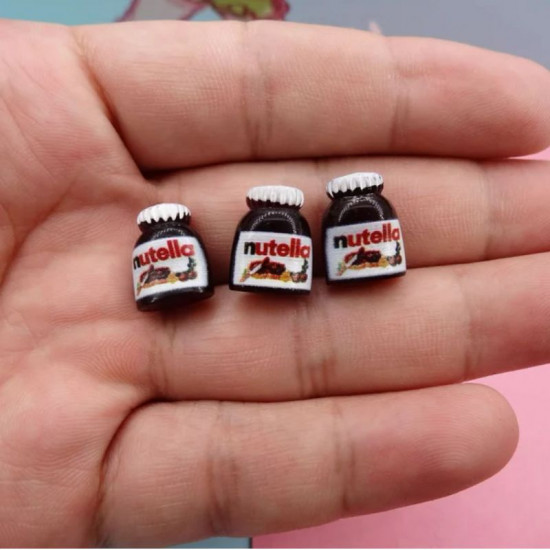 Nutella Hazelnut Spread Mini Jar Miniature 10 pcs