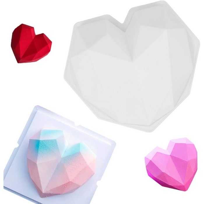 SILICONE PINATA CAKE MOULD - HEART SHAPE