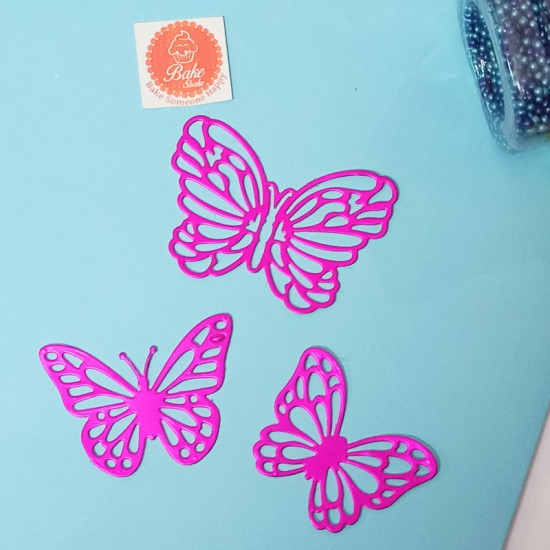 Pink Butterflies (10 Pieces)