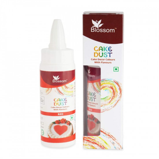 Red Edible Cake Dust Powder (60 g) - Blossom