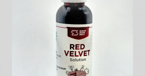 Sunny Agencies - *Sugar Shine Red Velvet Solution* is a premium formulated  emulsion for Red Velvet Cakes. It gives the beautiful vibrant red colour to  your red velvet cakes along with a