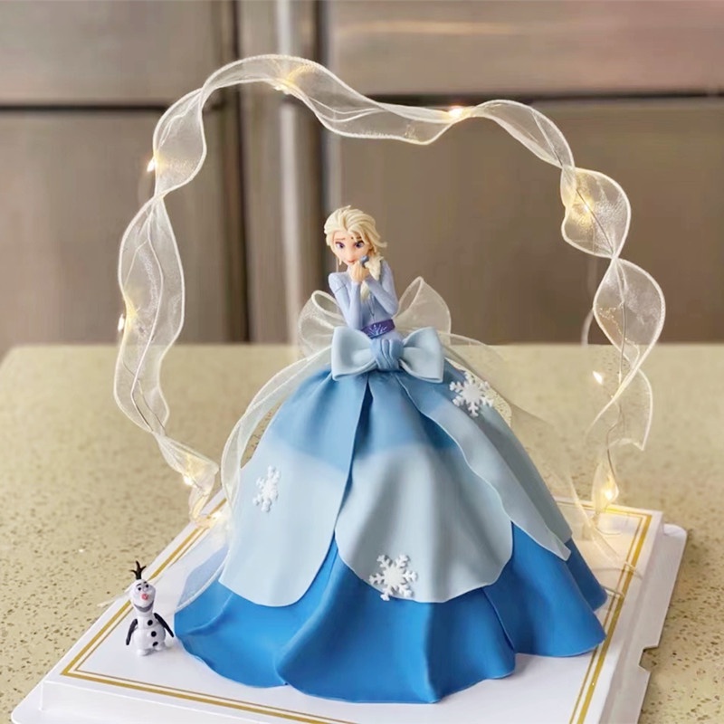 Fleur de lis Light-Up Wedding Cake Topper - Wedding Collectibles