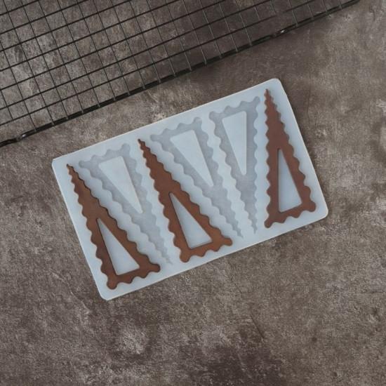 Silicone Chocolate Garnishing Mould - Triangle