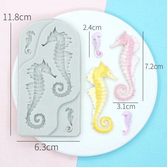 Seahorse Silicone Mould