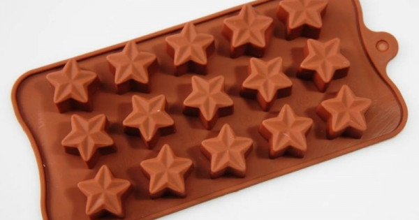 Star Silicone Mold For Candy or Chocolate 